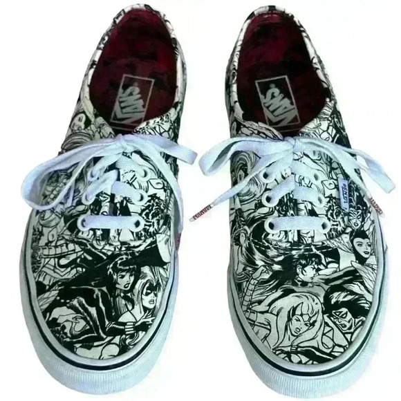 🔥RARE🔥Vans Authentic Marvel Shoe size women’s 7.5 - Picture 1 of 14